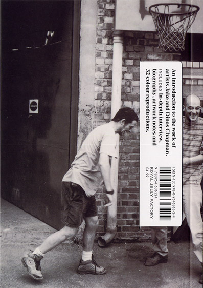 Jake and Dinos Chapman, New Art Up-Close 3, back cover